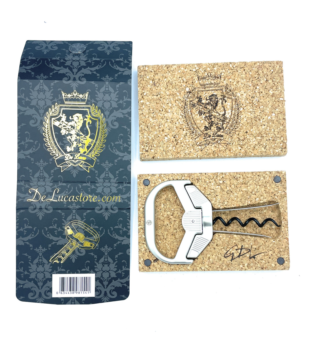 Cavatappi Professionale Per Vini Invecchiati - Doppia Lama E Verme In Acciaio Inox Per Sommelier - Foto 12